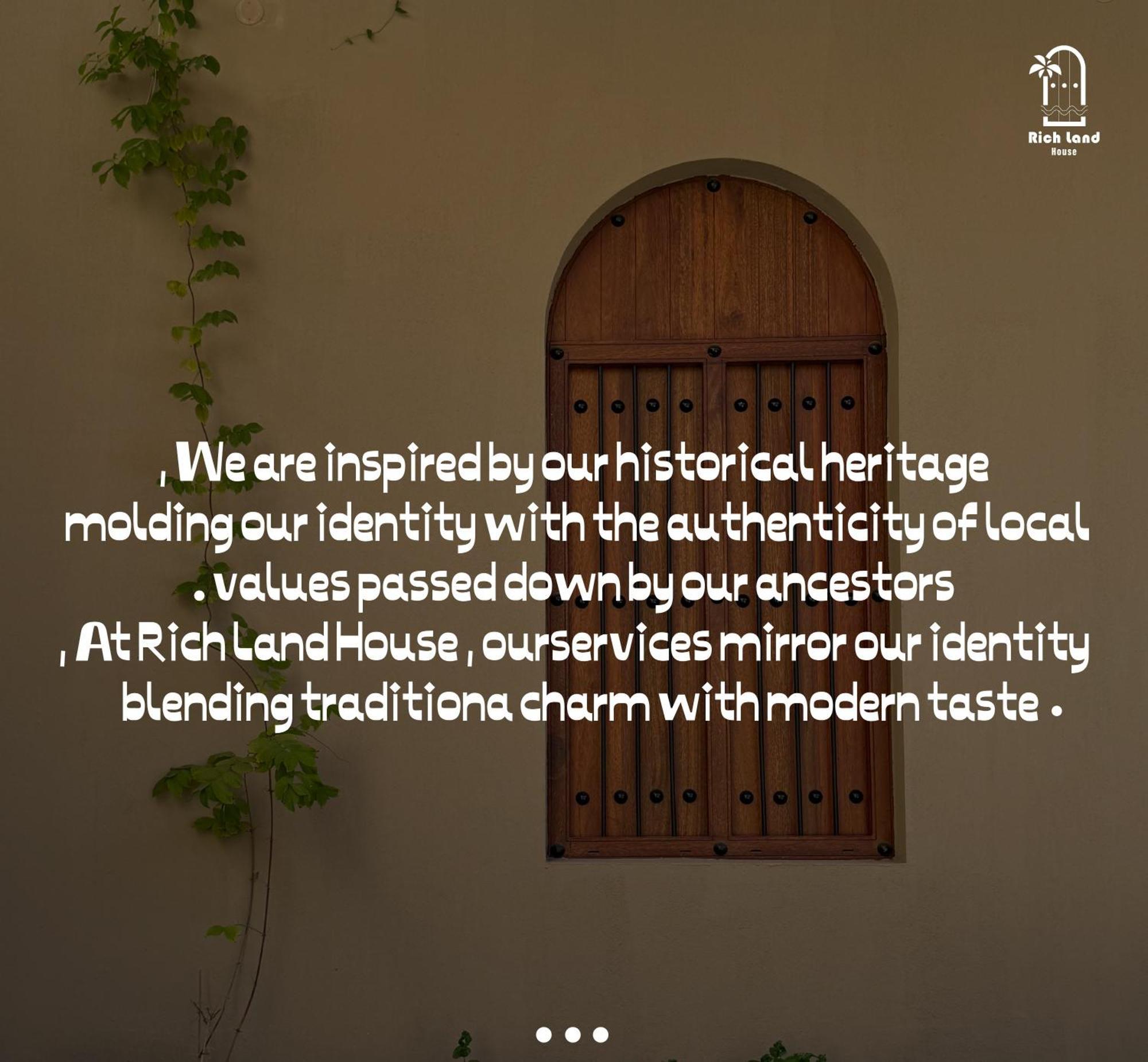 بيت أرض الثراء Rich Land House Nazvá Exteriér fotografie